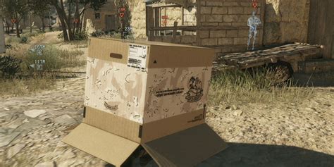 box from metal gear solid|Metal Gear Solid cardboard box.